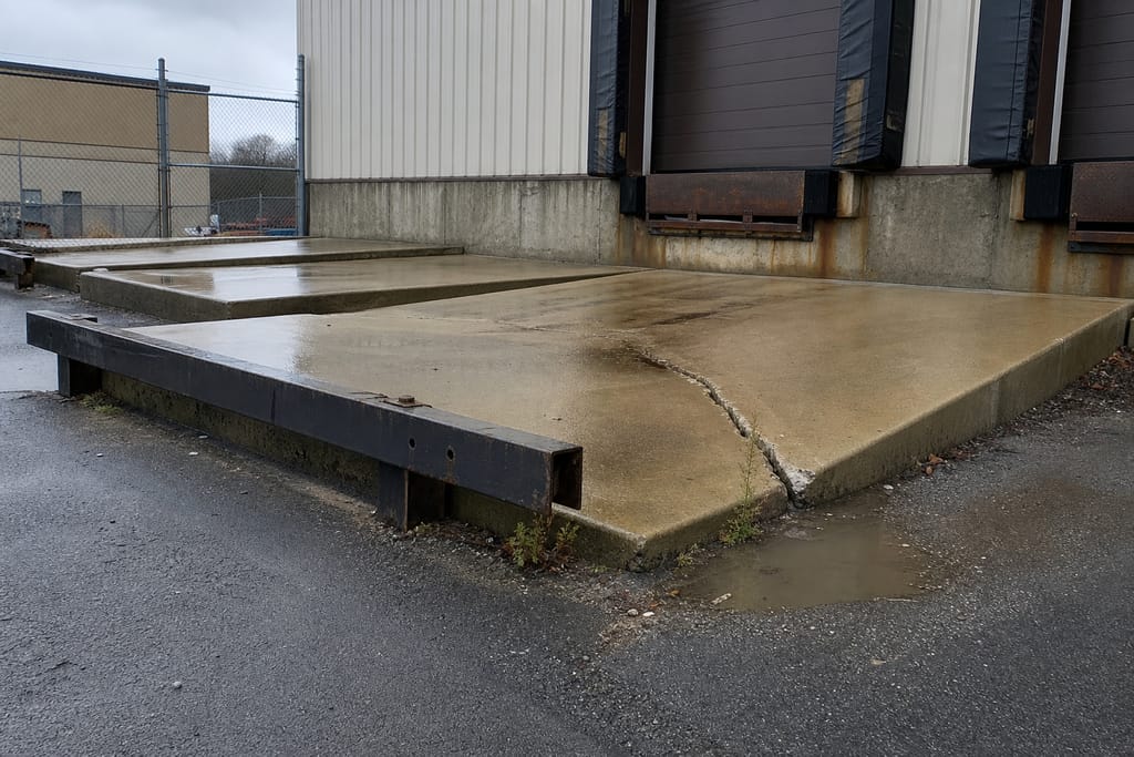 Loading Dock Concrete Repair photo