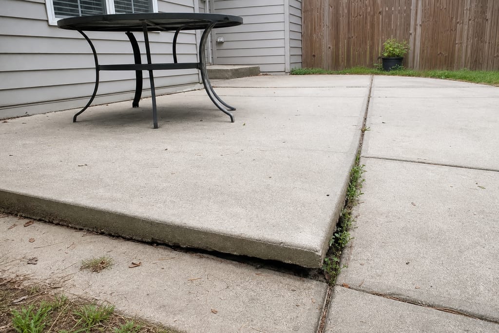 Patio Repair and Releveling photo