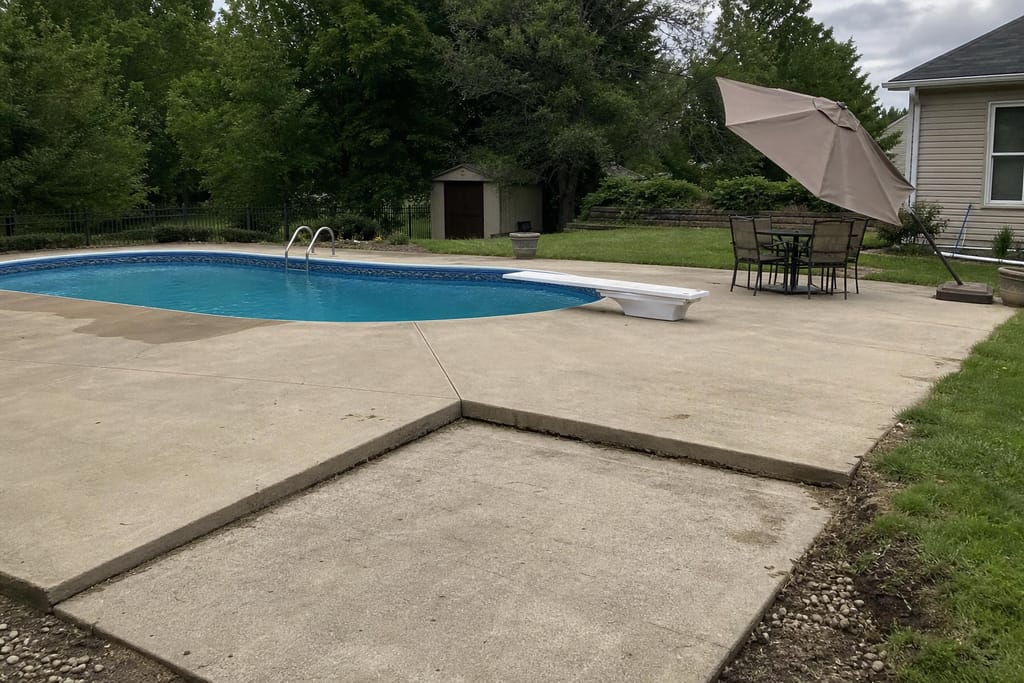 Pool Deck Lifting photo
